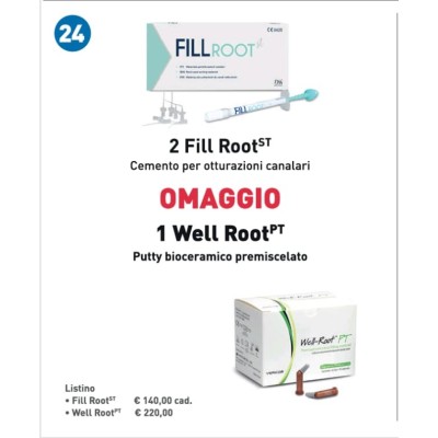 OFFERTA 2 FILL ROOT CON OMAGGIO 2 WELL ROOT DW